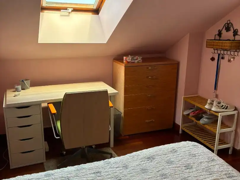 Bedroom of Flat for sale in Santander  with Air Conditioner, Terrace and Balcony