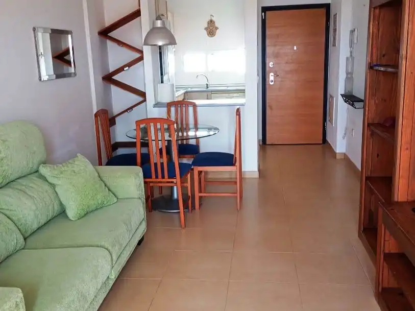 Flat for sale in Bulevar Central de las Cañadas, 4, Condado de Alhama Living room of Flat for sale in Alhama de Murcia with Air Conditioner, Swimming Pool and Furnished