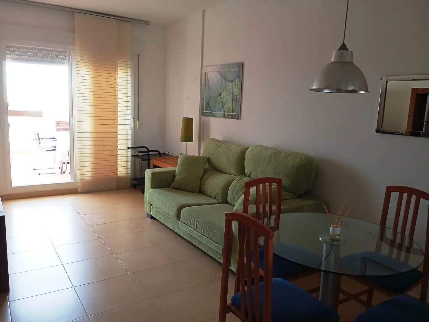 Flat for sale in Bulevar Central de las Cañadas, 4, Condado de Alhama Living room of Flat for sale in Alhama de Murcia with Air Conditioner, Swimming Pool and Furnished