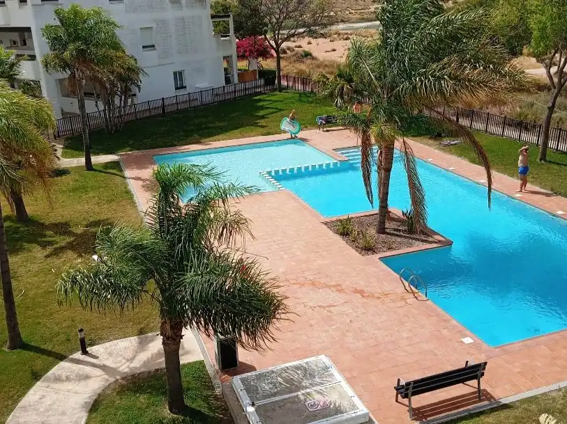 Flat for sale in Bulevar Central de las Cañadas, 4, Condado de Alhama Swimming pool of Flat for sale in Alhama de Murcia with Air Conditioner, Swimming Pool and Furnished