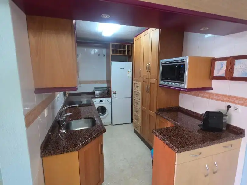 Flat for rent in Calle Córdoba, 37, Playa del Rincón Kitchen of Flat for rent in Rincón de la Victoria with Terrace, Furnished and Video intercom