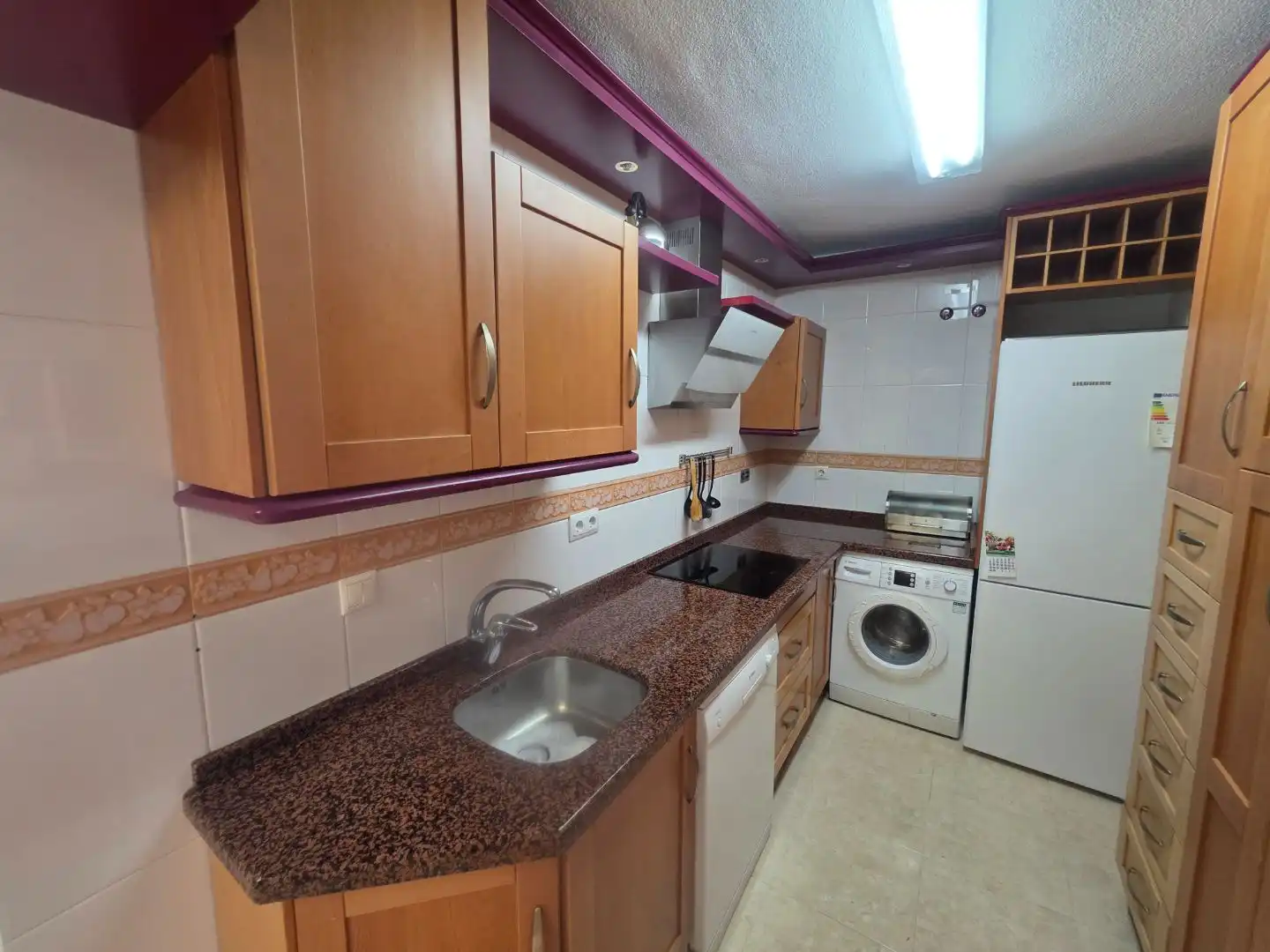 Flat for rent in Calle Córdoba, 37, Playa del Rincón Kitchen of Flat for rent in Rincón de la Victoria with Terrace, Furnished and Video intercom