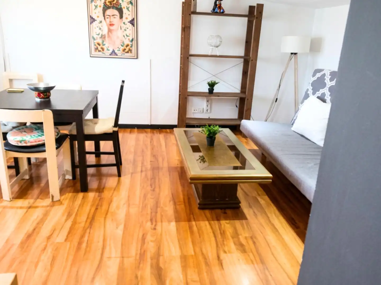 Apartamento de alquiler en Passeig dels Tarongers, 14, Mas Ram Sala de estar de Apartamento de alquiler en Badalona con Aire acondicionado, Calefacción y Parquet