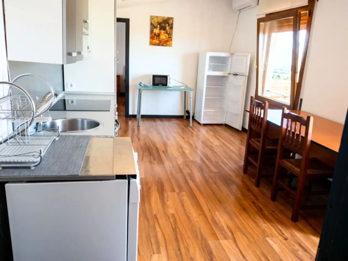 Apartamento de alquiler en Passeig dels Tarongers, 14, Mas Ram Cocina de Apartamento de alquiler en Badalona con Aire acondicionado, Calefacción y Parquet