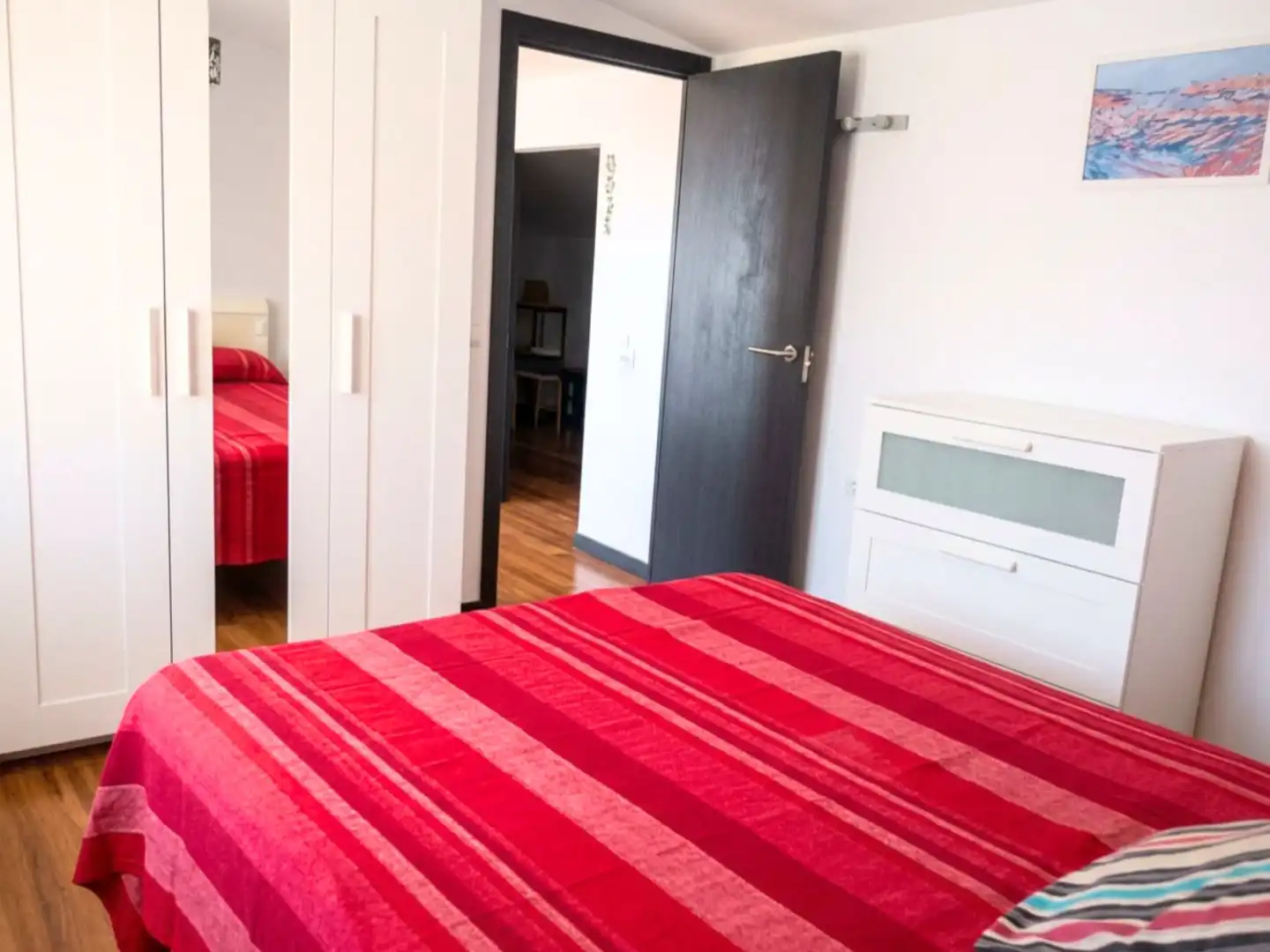Apartamento de alquiler en Passeig dels Tarongers, 14, Mas Ram Habitación de Apartamento de alquiler en Badalona con Aire acondicionado, Calefacción y Parquet