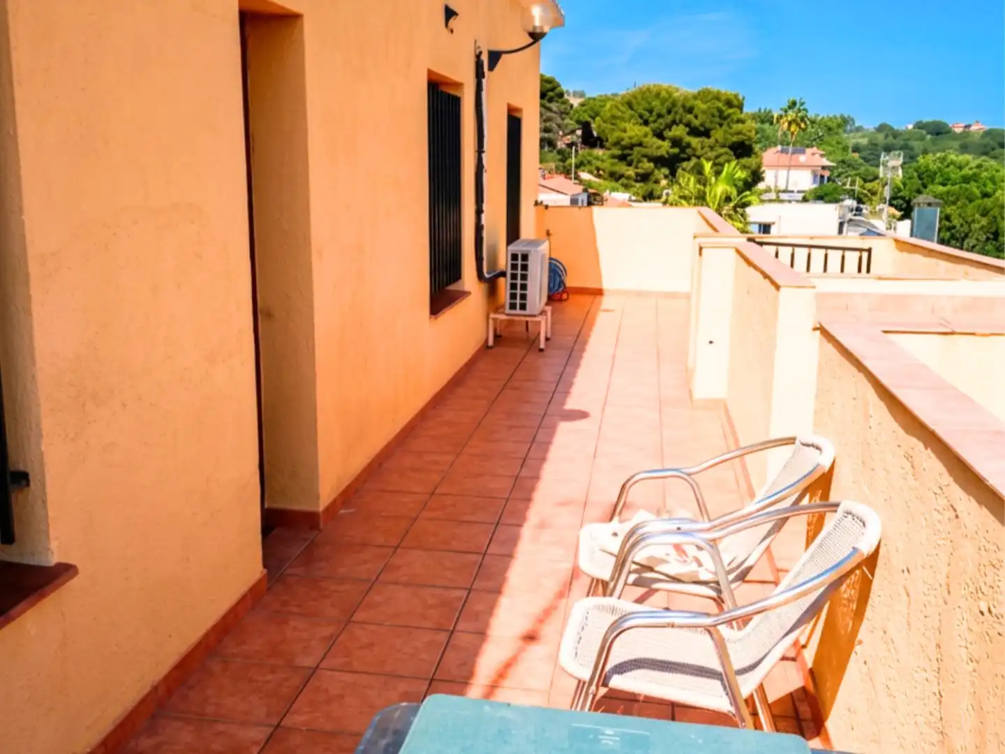 Apartamento de alquiler en Passeig dels Tarongers, 14, Mas Ram Terraza de Apartamento de alquiler en Badalona con Aire acondicionado, Calefacción y Parquet