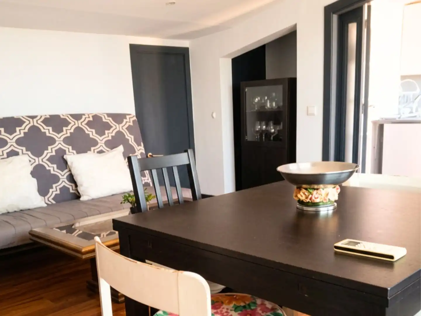 Apartamento de alquiler en Passeig dels Tarongers, 14, Mas Ram Comedor de Apartamento de alquiler en Badalona con Aire acondicionado, Calefacción y Parquet