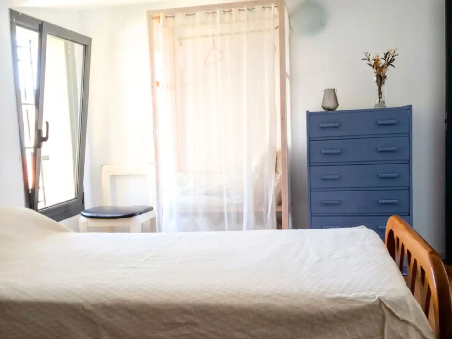 Apartamento de alquiler en Passeig dels Tarongers, 14, Mas Ram Habitación de Apartamento de alquiler en Badalona con Aire acondicionado, Calefacción y Parquet