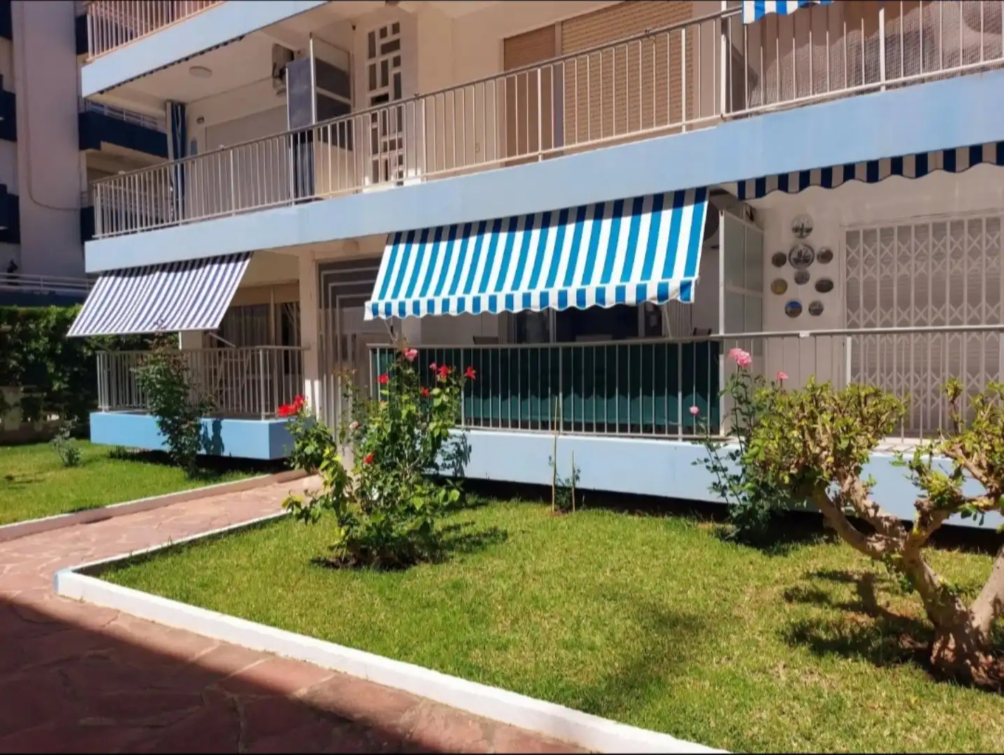 Vista exterior de Pis de lloguer en Gandia amb Aire condicionat, Calefacció i Terrassa