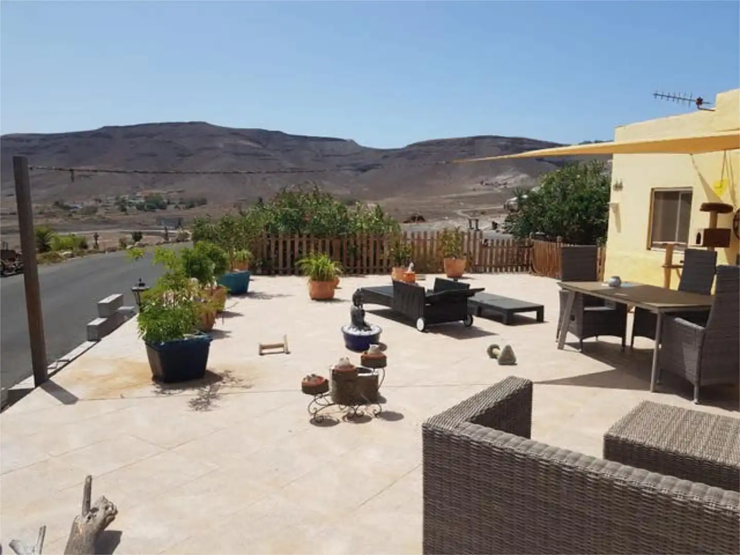 Terrasse von Wohnung zum Verkauf in Pájara mit Heizung, Privatgarten und Terrasse
