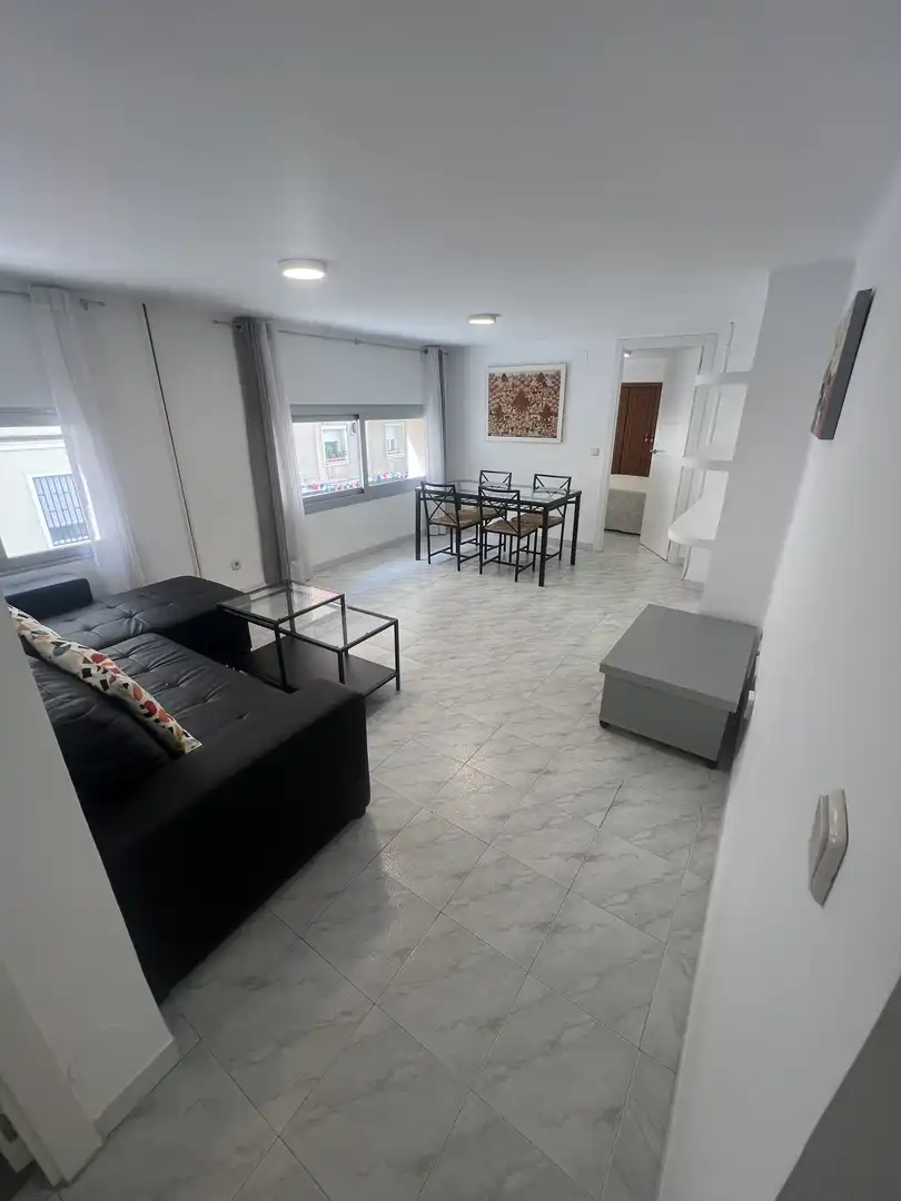 Sala de estar de Piso de alquiler en  Madrid Capital
