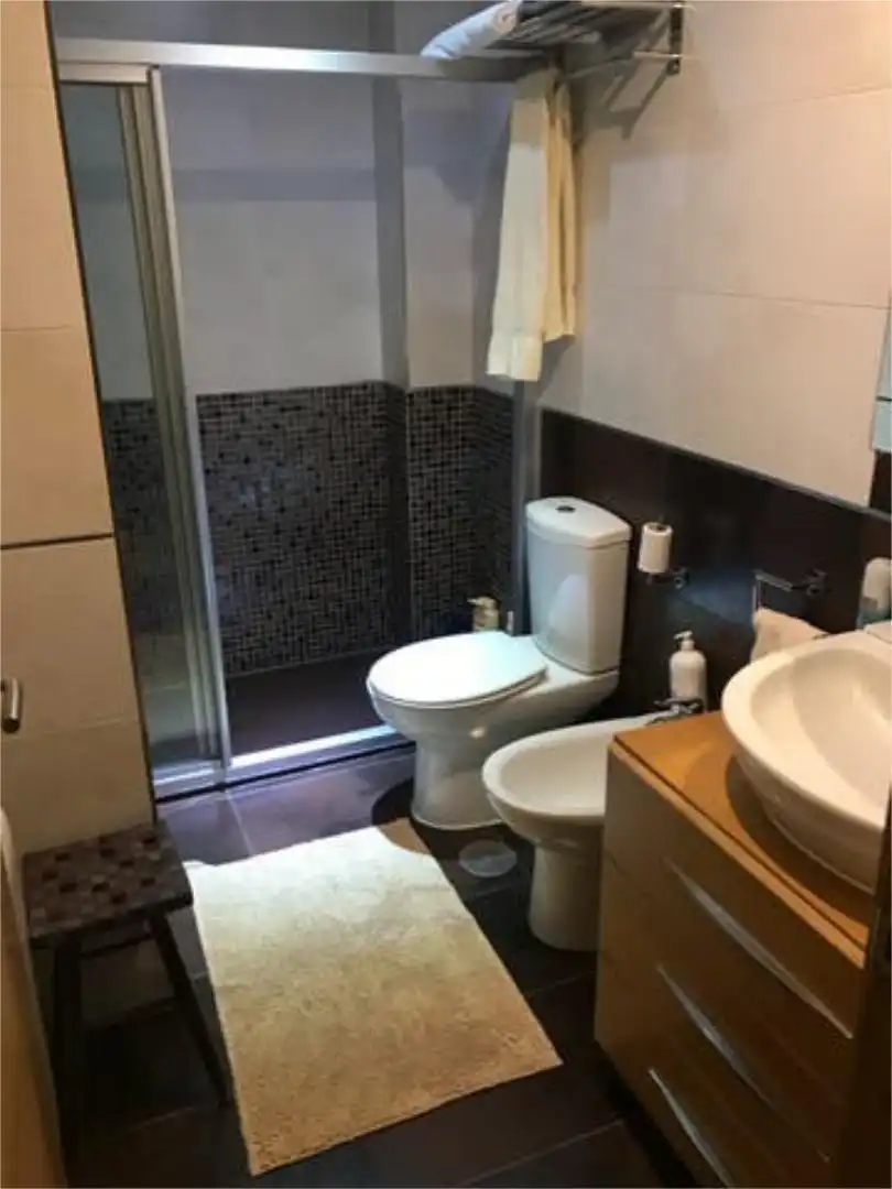 Flat for rent in A Parda Bathroom of Flat for rent in Pontevedra Capital with Heating, Terrace and Storage room