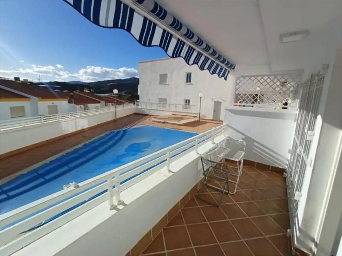 Flat for rent in Castillo de Baños - La Guapa Swimming pool of Flat for rent in Polopos with Heating, Private garden and Terrace