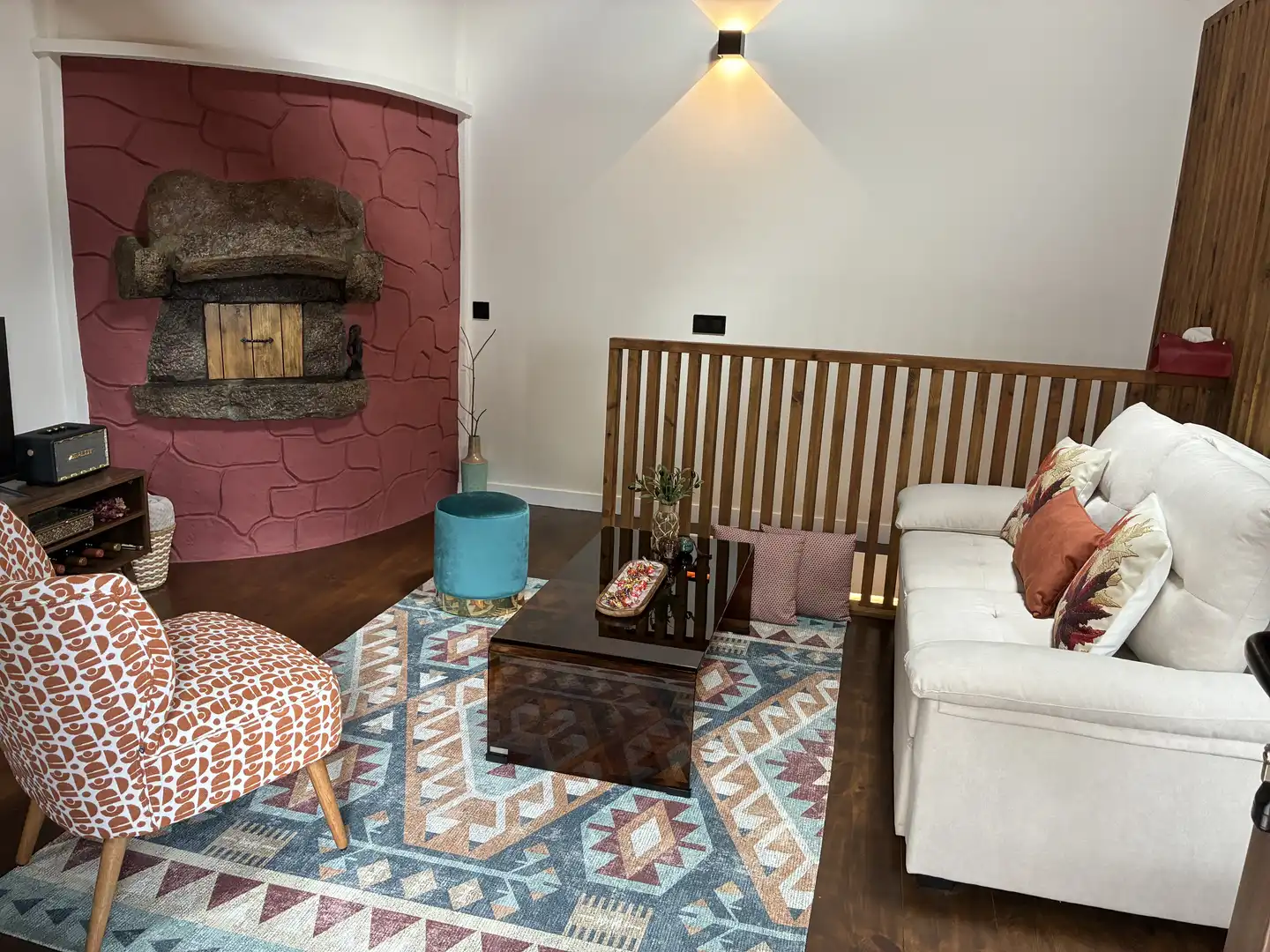 Finca rústica en venta en Carretera General, Somiedo Sala de estar de Finca rústica en venta en Somiedo con Aire acondicionado, Calefacción y Parquet