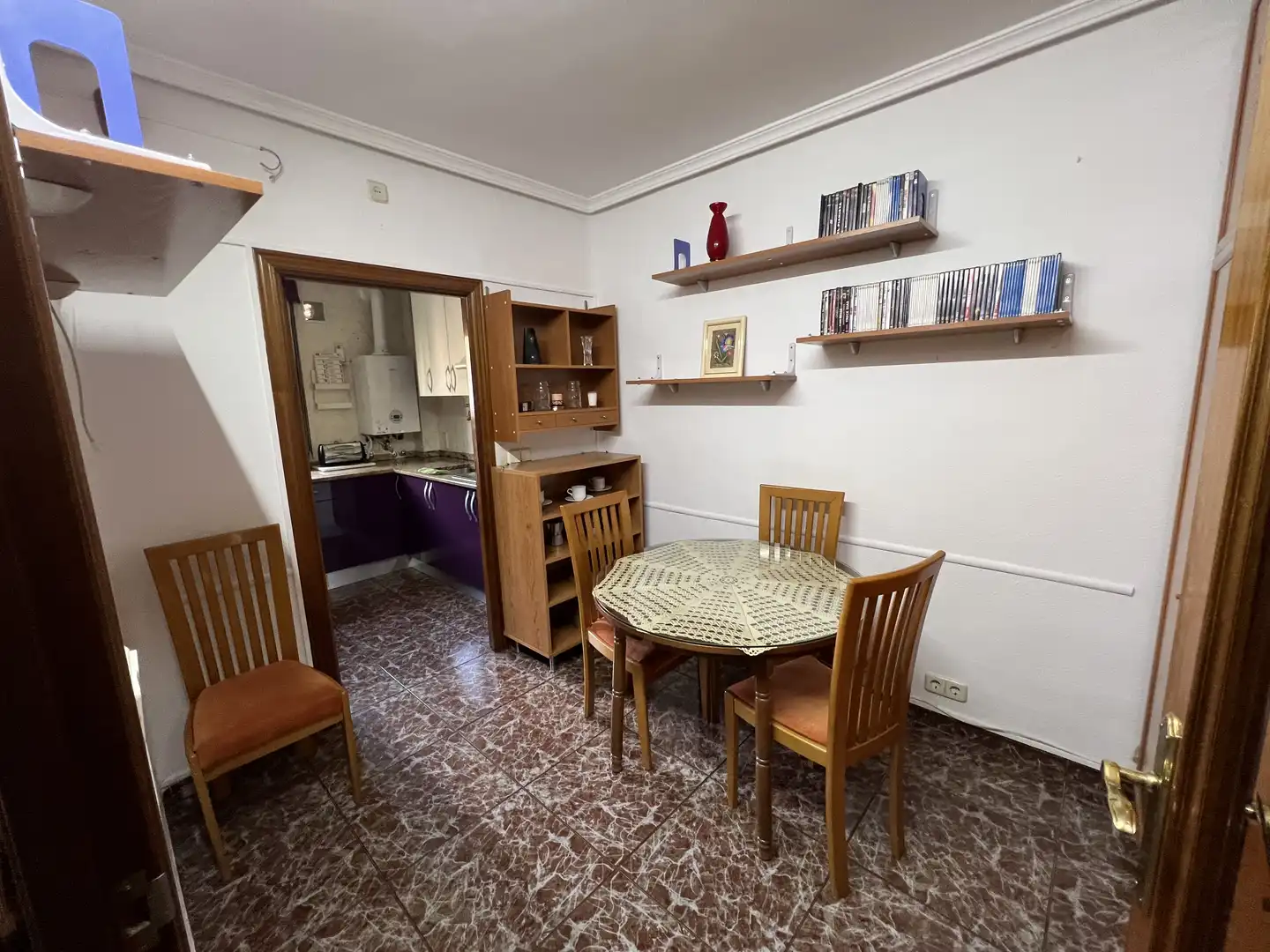 Piso en venta en Calle Cuartel de Simancas, 1, Palomeras Bajas Cocina de Piso en venta en Madrid con Aire acondicionado, Calefacción y Amueblado
