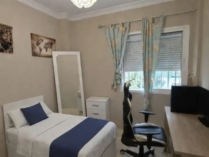 Flat for rent in Avenida de la Solidaridad, 3, San Telmo - Federico Mayo - El Porta Bedroom of Flat for rent in Jerez de la Frontera with Terrace and Furnished