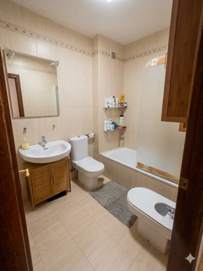 Wohnung zum Verkauf in Calle Huerta Rosalia, 43, Alhama de Almería Badezimmer von Wohnung zum Verkauf in Alhama de Almería mit Klimaanlage, Privatgarten und Möbliert