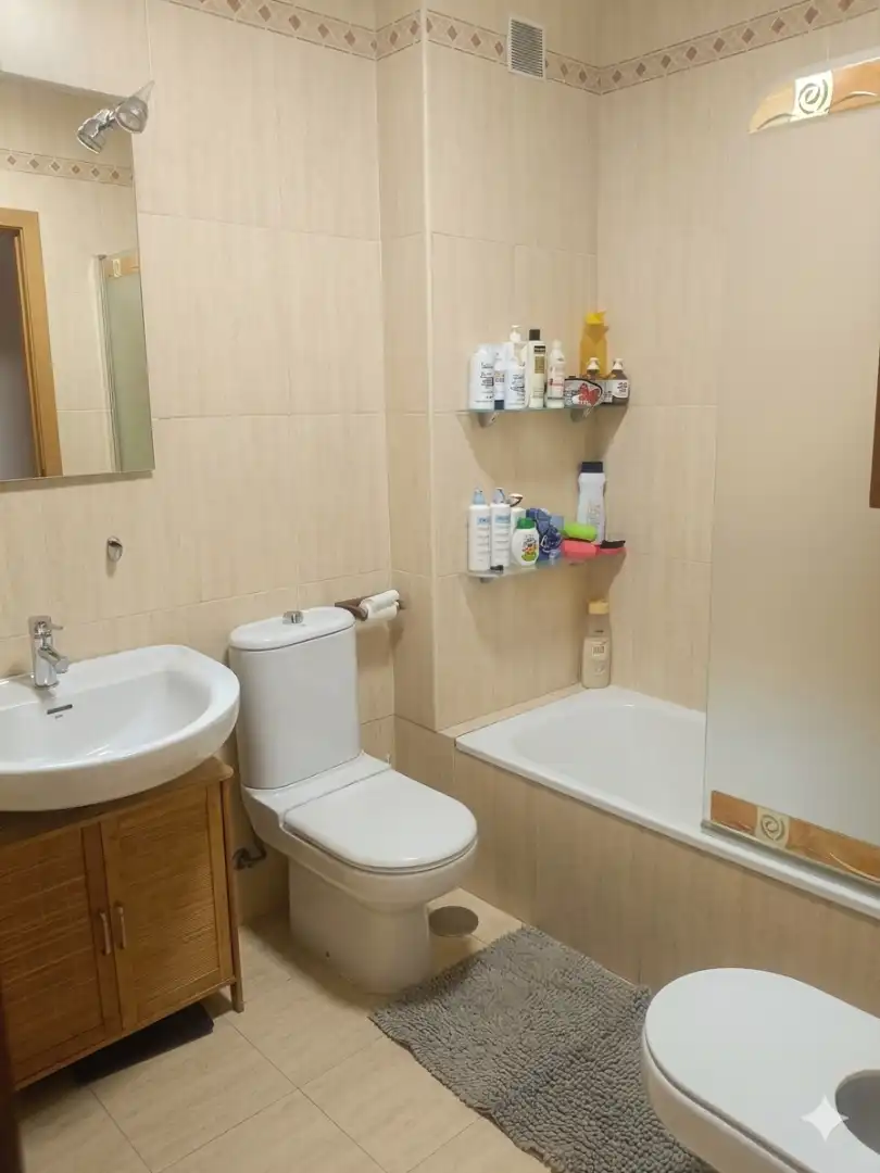Wohnung zum Verkauf in Calle Huerta Rosalia, 43, Alhama de Almería Badezimmer von Wohnung zum Verkauf in Alhama de Almería mit Klimaanlage, Privatgarten und Möbliert