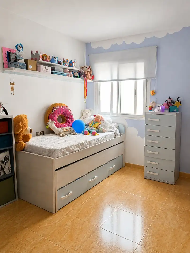 Wohnung zum Verkauf in Calle Huerta Rosalia, 43, Alhama de Almería Schlafzimmer von Wohnung zum Verkauf in Alhama de Almería mit Klimaanlage, Privatgarten und Möbliert