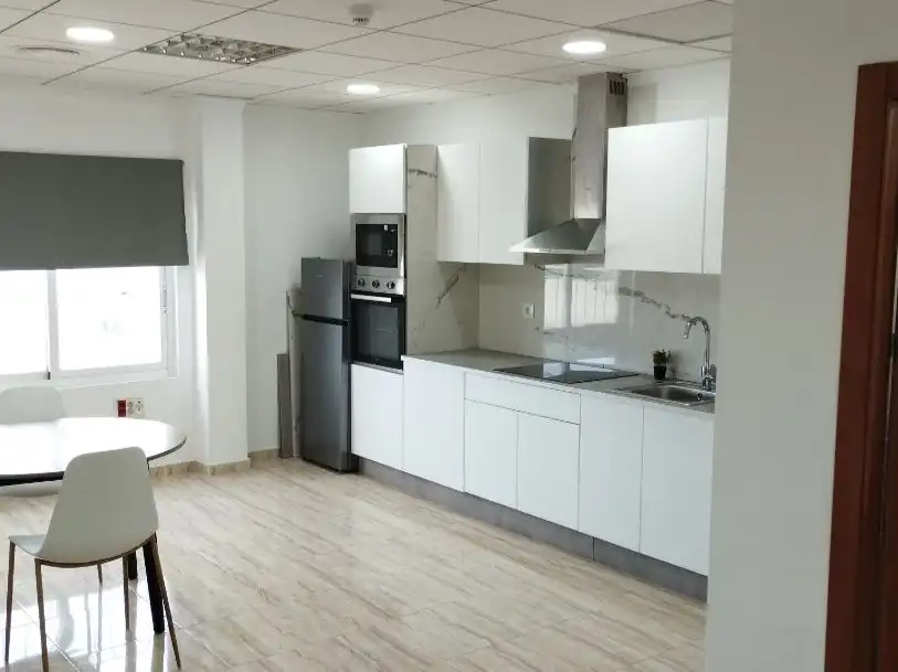 Flat for rent in Calle de la Libra, 70, Pla de la Vallonga Kitchen of Flat for rent in Alicante / Alacant with Air Conditioner, Heating and Furnished