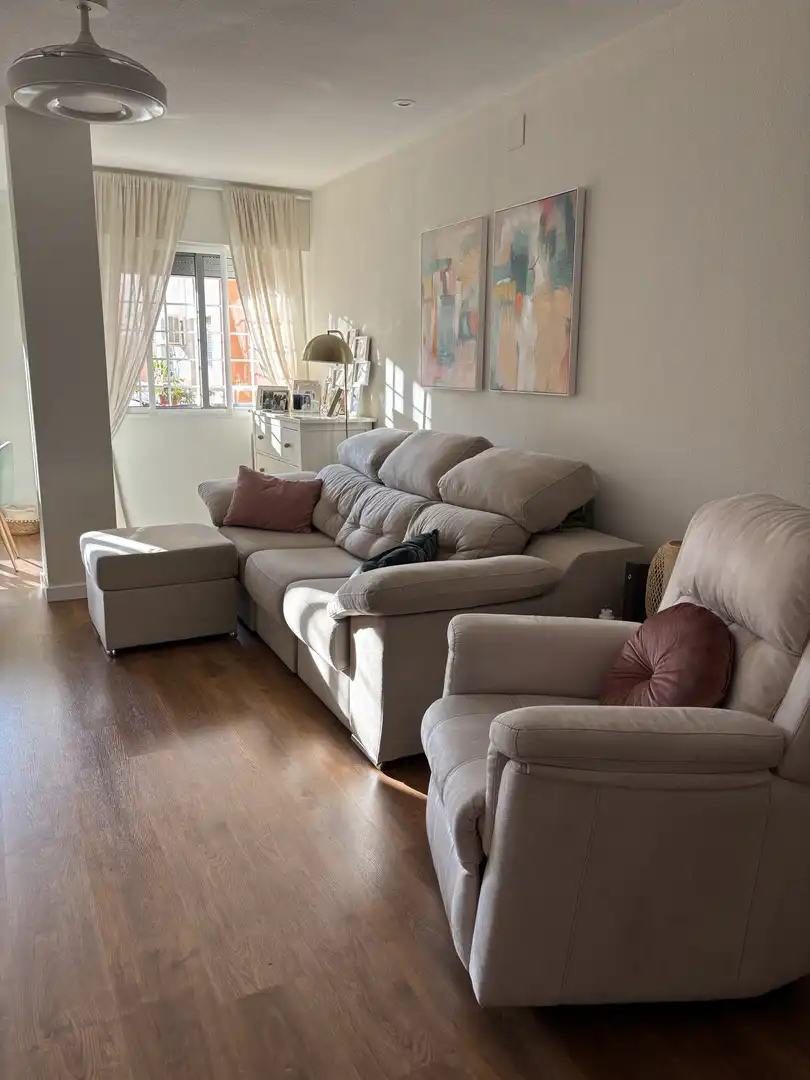 Piso en venta en Paseo Científico Gabriel Císcar, 14, Murcia Capital Sala de estar de Piso en venta en Murcia Capital con Aire acondicionado, Terraza y Balcón