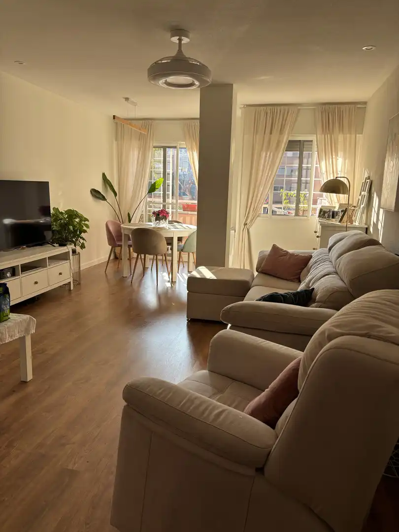 Piso en venta en Paseo Científico Gabriel Císcar, 14, Murcia Capital Sala de estar de Piso en venta en Murcia Capital con Aire acondicionado, Terraza y Balcón