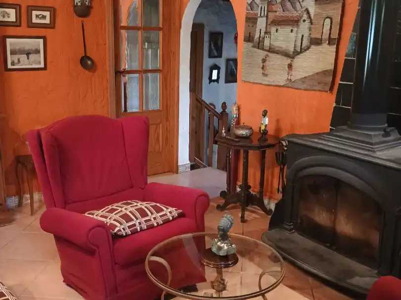 Sala de estar de Casa o chalet en venta en Sant Joan de Moró con Terraza y Piscina