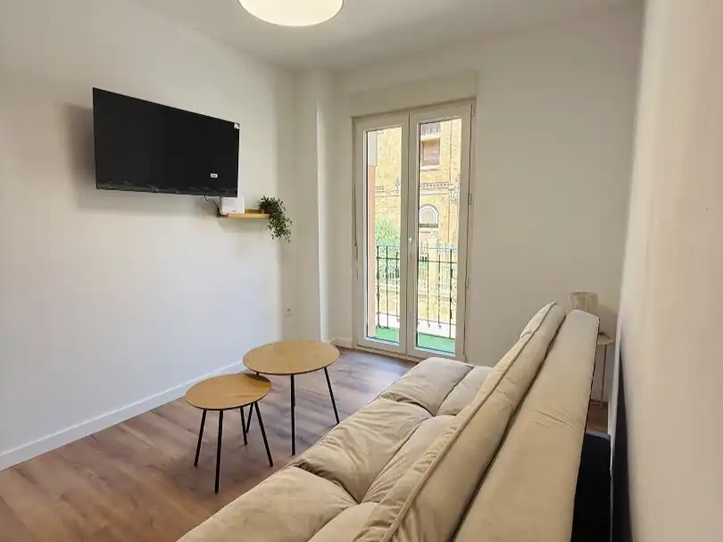 Sala de estar de Piso de alquiler en Zaragoza con Calefacción, Parquet y Terraza