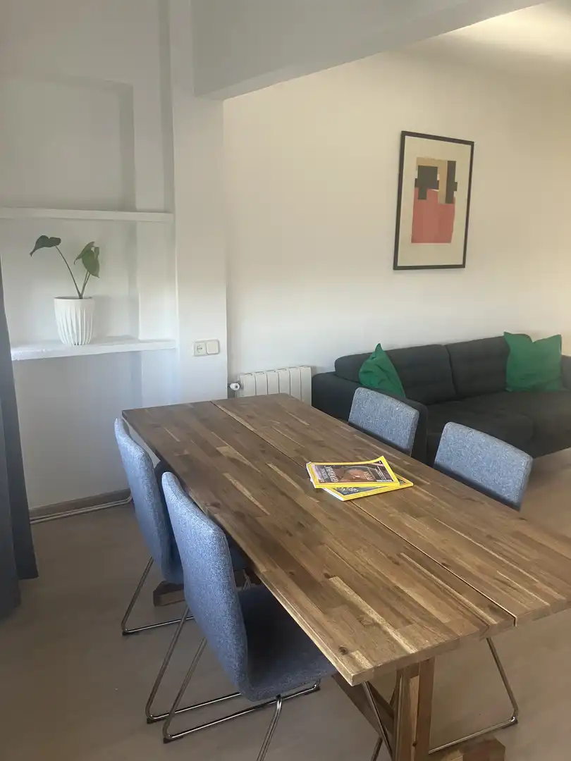 Piso de alquiler en Calle Corozal, 4, Pinar del Rey Comedor de Piso de alquiler en Madrid con Calefacción, Parquet y Amueblado