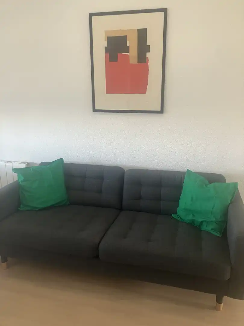 Piso de alquiler en Calle Corozal, 4, Pinar del Rey Sala de estar de Piso de alquiler en Madrid con Calefacción, Parquet y Amueblado