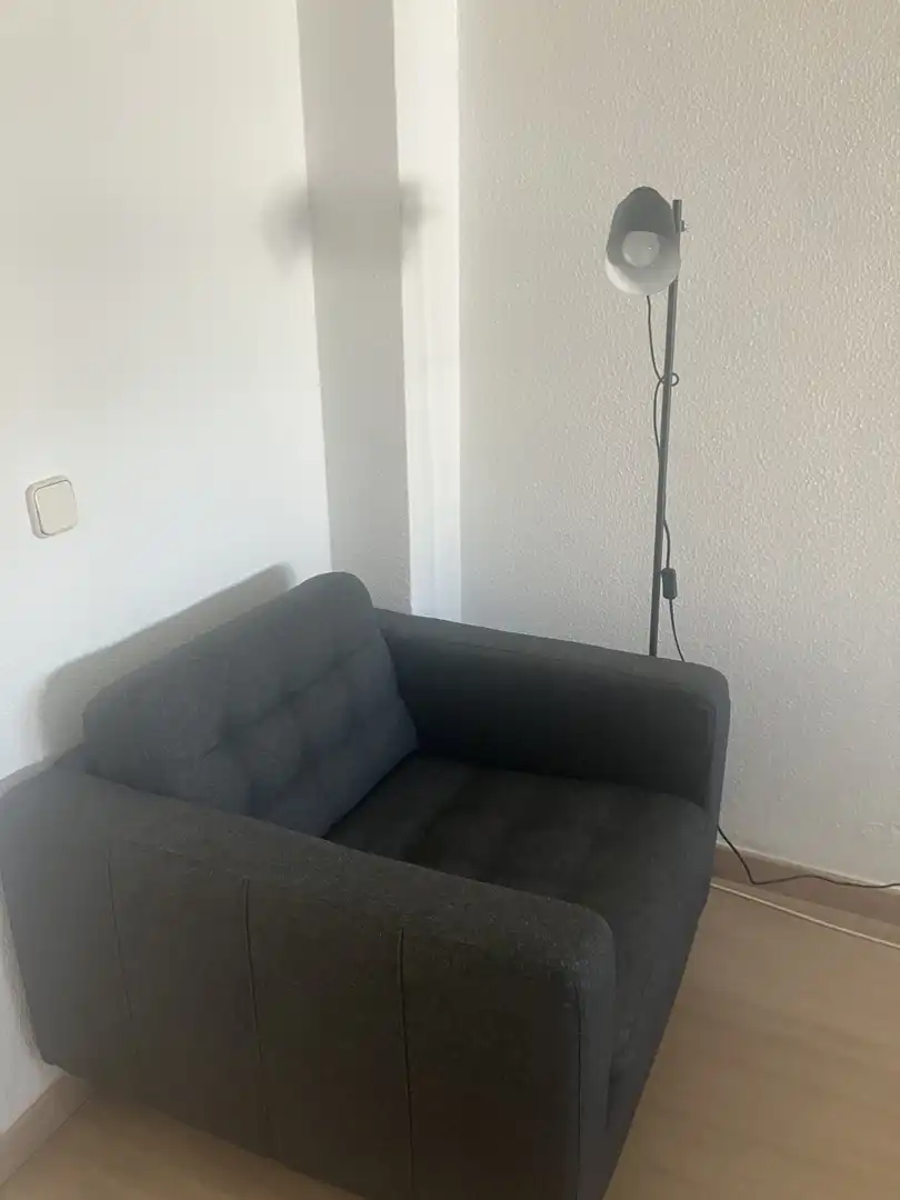 Piso de alquiler en Calle Corozal, 4, Pinar del Rey Sala de estar de Piso de alquiler en Madrid con Calefacción, Parquet y Amueblado