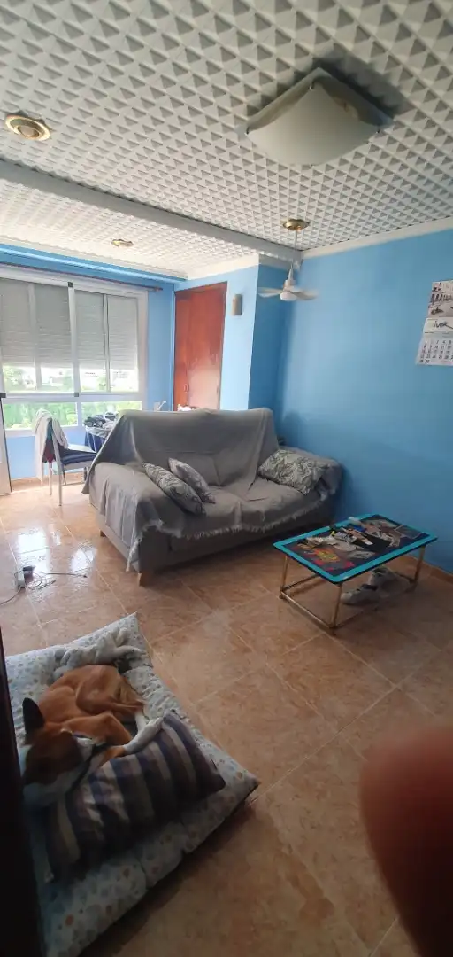Sala de estar de Piso en venta en Alcoy / Alcoi con Trastero, Amueblado y Horno