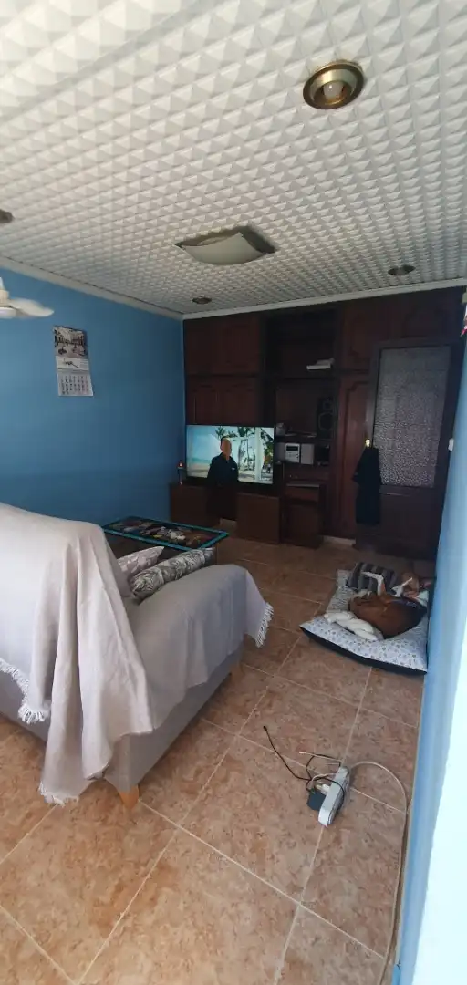 Sala de estar de Piso en venta en Alcoy / Alcoi con Trastero, Amueblado y Horno