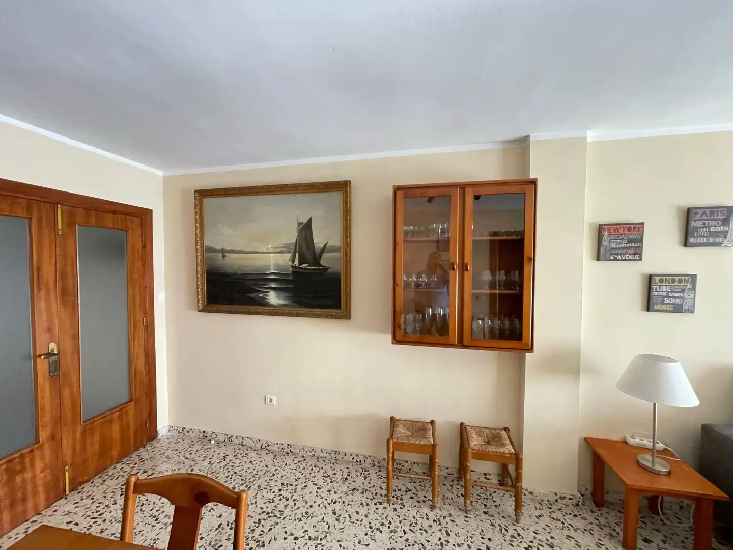 Dining room of Flat for rent in Vélez-Málaga  with Air Conditioner, Terrace and Balcony
