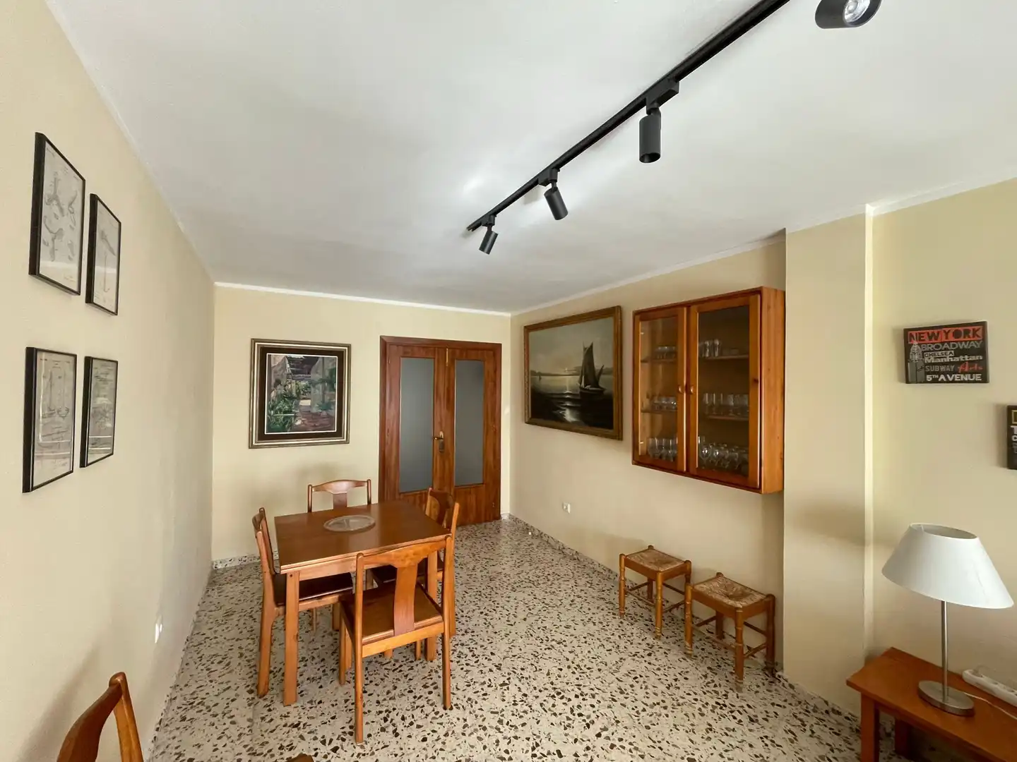 Dining room of Flat for rent in Vélez-Málaga  with Air Conditioner, Terrace and Balcony