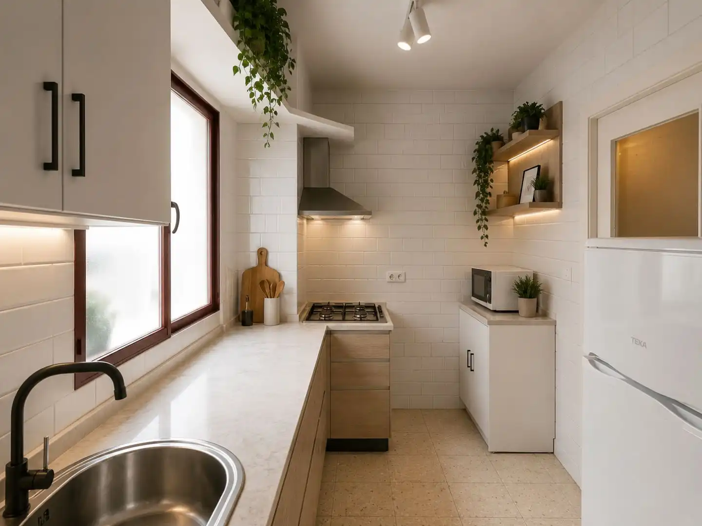 Flat for sale in Calle el Guerra, 1, La Cruz Kitchen of Flat for sale in Granada Capital with Balcony