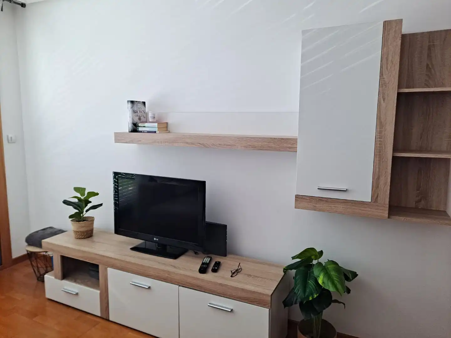 Sala de estar de Piso de alquiler en O Porriño   con Calefacción, Parquet y Trastero