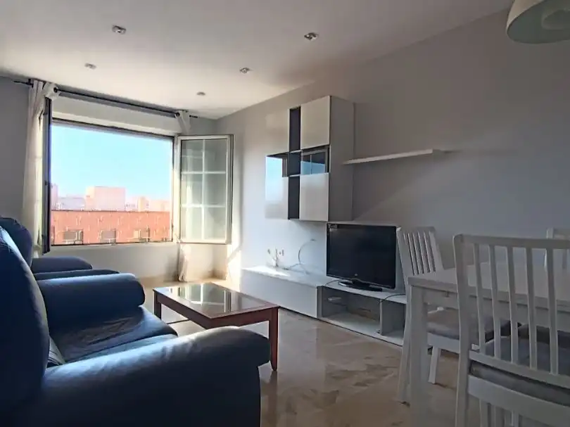 Piso de alquiler en Camino de Ronda, 167, Rosaleda - Juventud Sala de estar de Piso de alquiler en Granada Capital con Aire acondicionado y Balcón