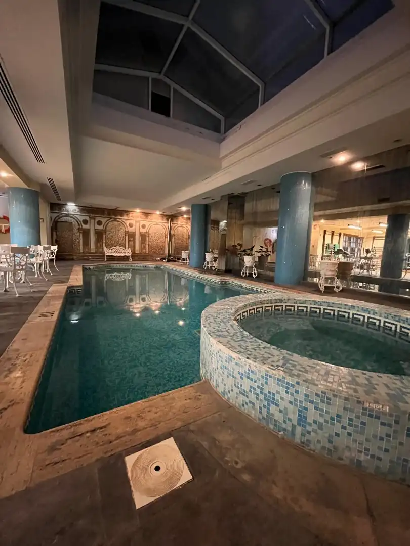 Schwimmbecken von Wohnung zur Miete in  Zaragoza Capital mit Klimaanlage und Schwimmbad