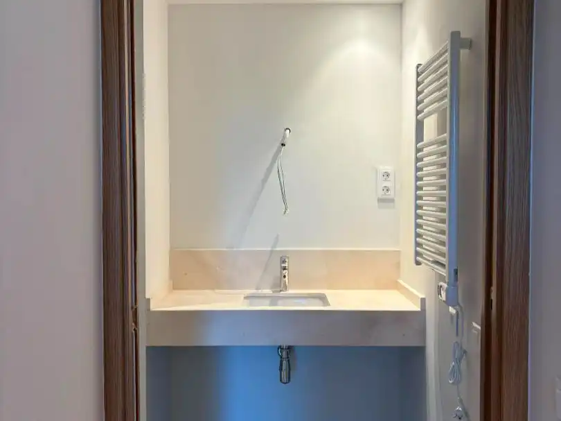 Baño de Piso de alquiler en Sant Cugat del Vallès con Aire acondicionado, Calefacción y Parquet