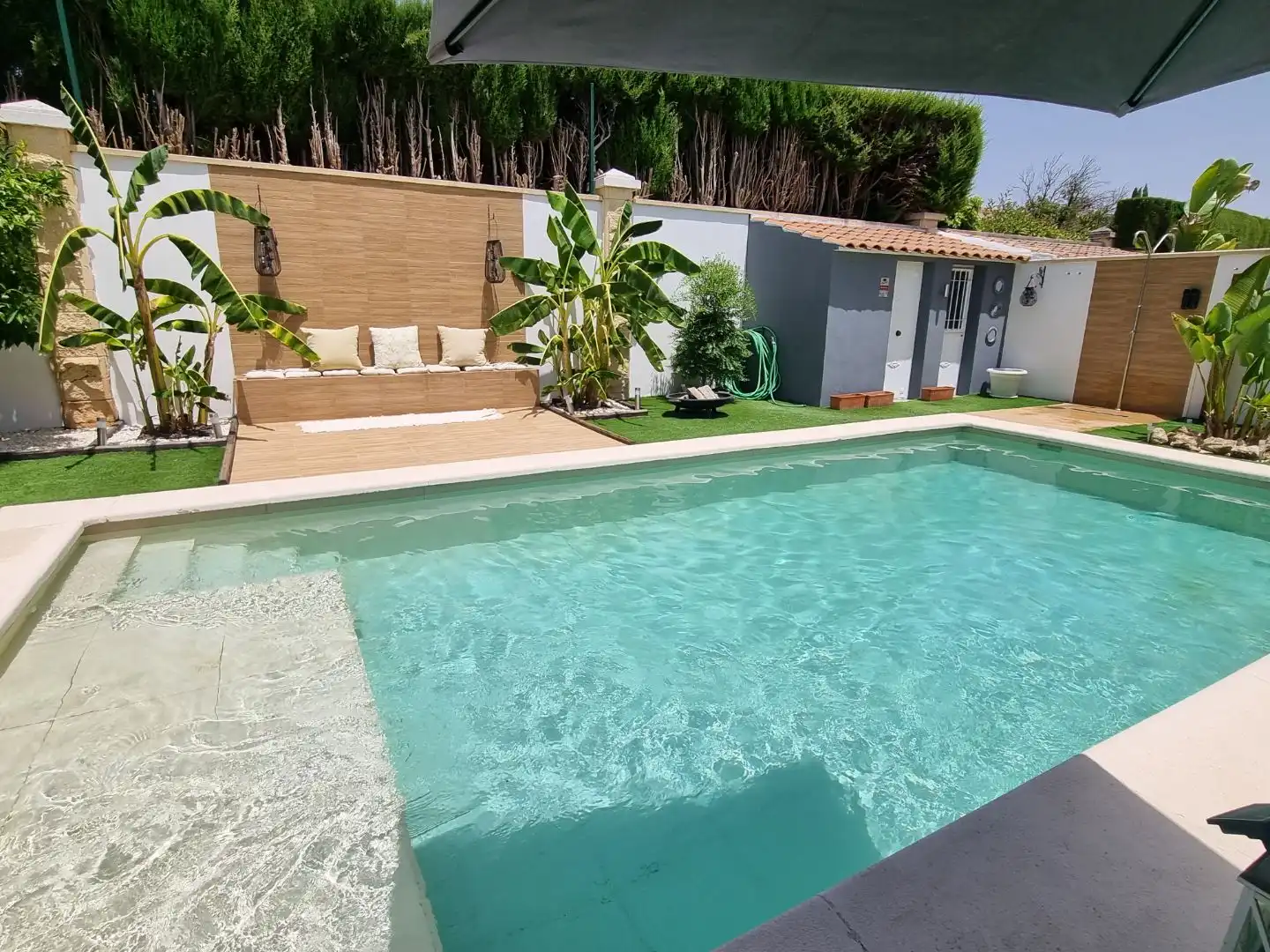 Pis en venda a Calle Camino de las Casillas, 12, Encinarejo de Córdoba Piscina de Pis en venda en Córdoba amb Aire condicionat, Calefacció i Jardí privat
