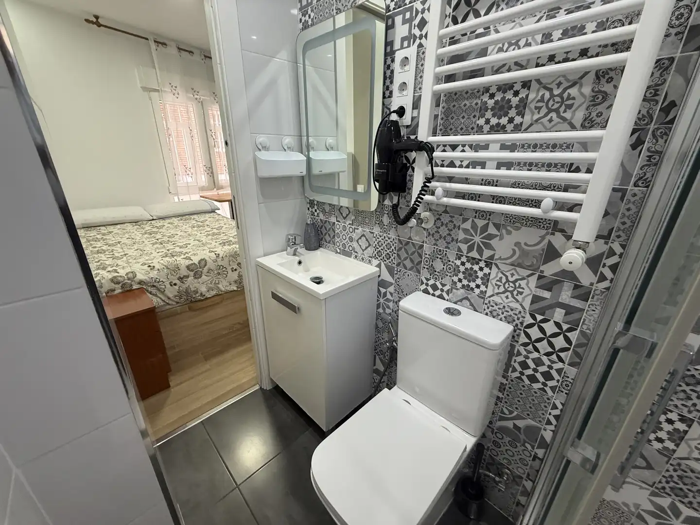 Piso de alquiler en Calle Pastrana, 3, Salvador Baño de Piso de alquiler en Madrid con Aire acondicionado, Calefacción y Trastero