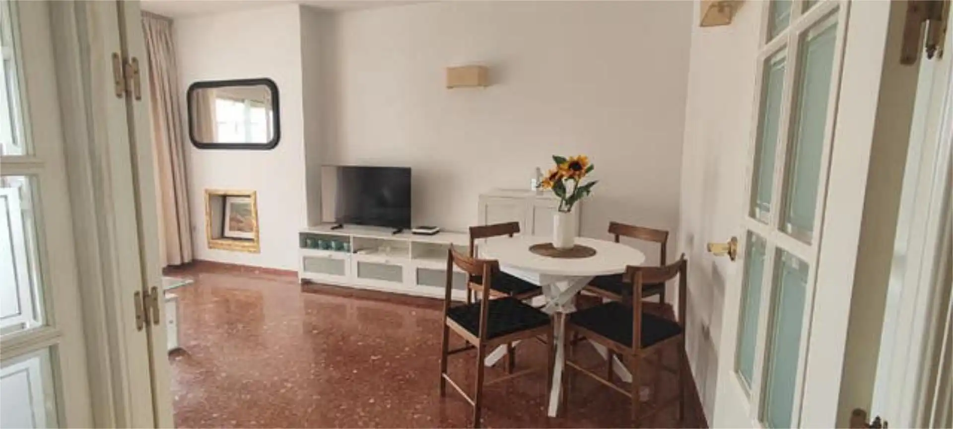 Living room of Flat for rent in Fuengirola  with Heating, Terrace and Furnished