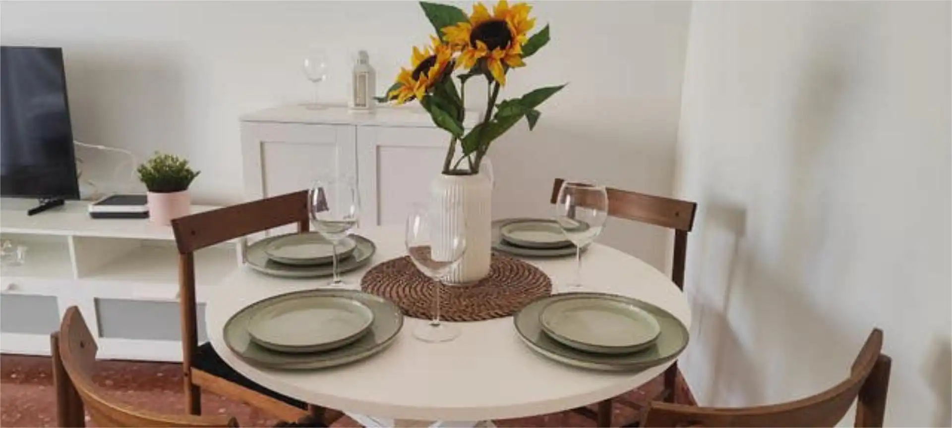 Dining room of Flat for rent in Fuengirola  with Heating, Terrace and Furnished