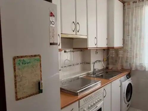 Kitchen of Flat for sale in  Madrid Capital  with Air Conditioner