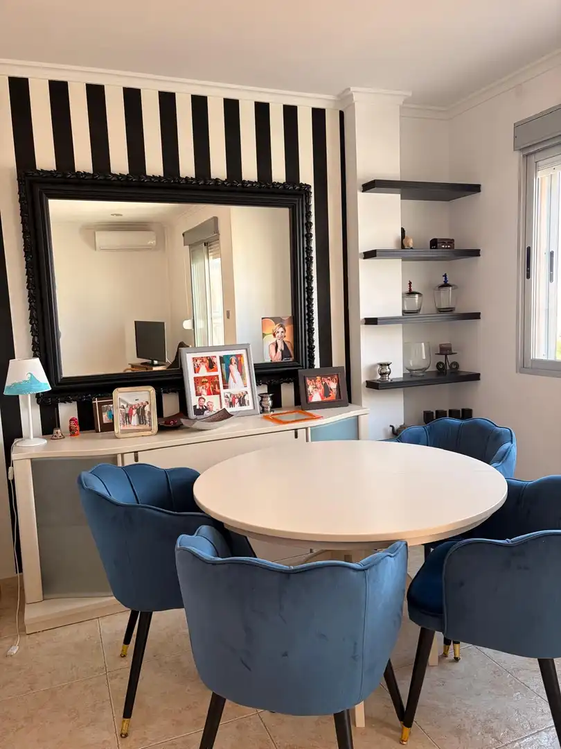 Dining room of Attic for rent in Oliva