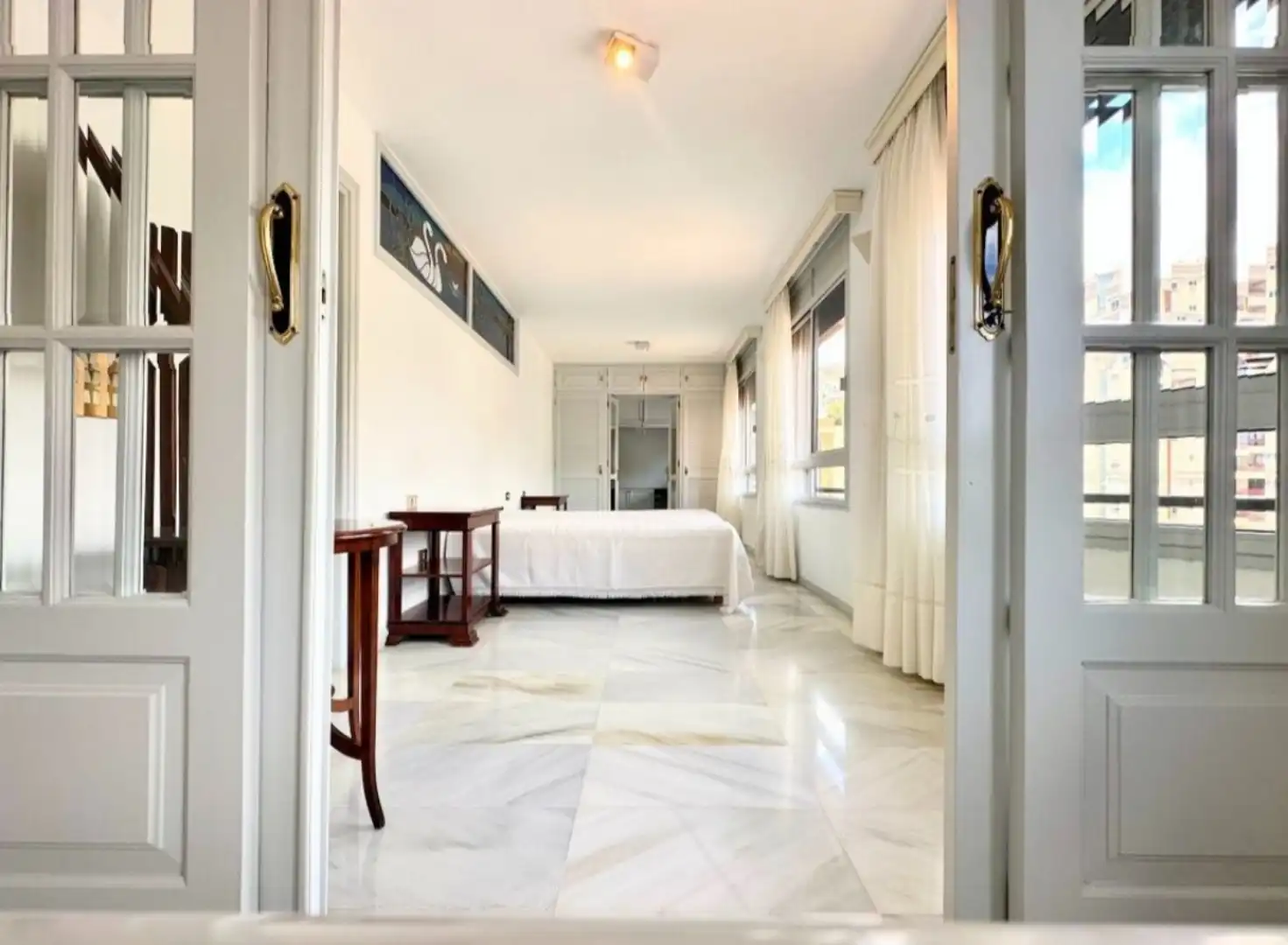 Bedroom of Apartments for rent in Santa Cruz de Tenerife  with Air Conditioner, Heating and Furnished
