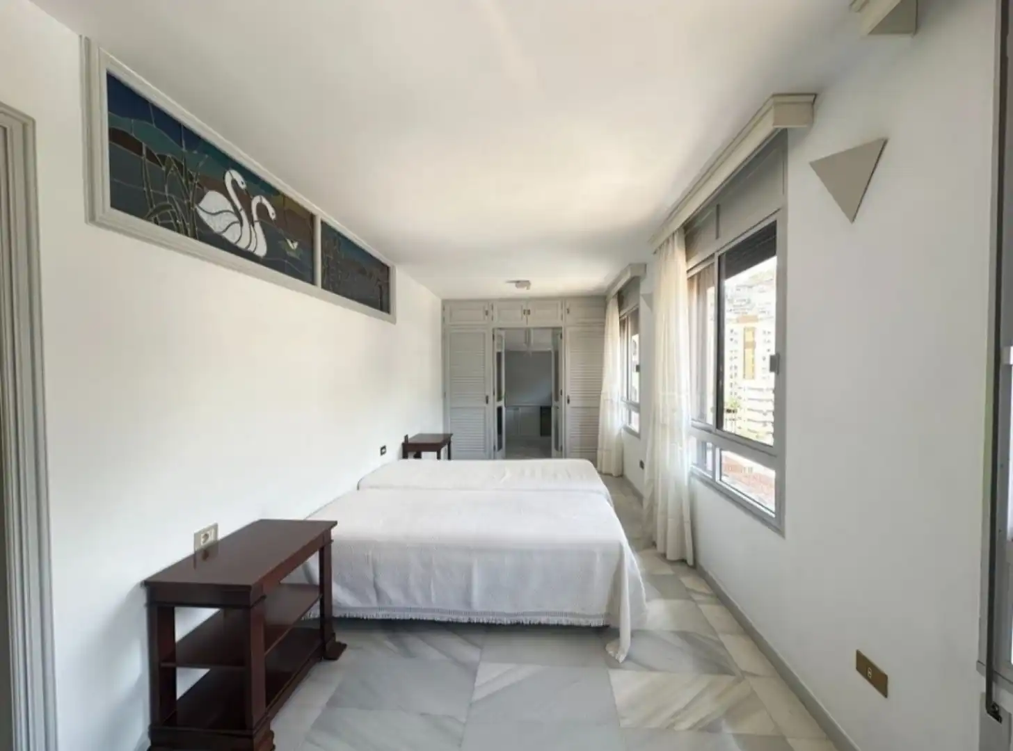 Bedroom of Apartments for rent in Santa Cruz de Tenerife  with Air Conditioner, Heating and Furnished
