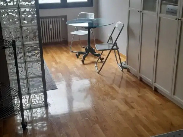 Comedor de Piso de alquiler en Oviedo  con Calefacción, Parquet y Amueblado