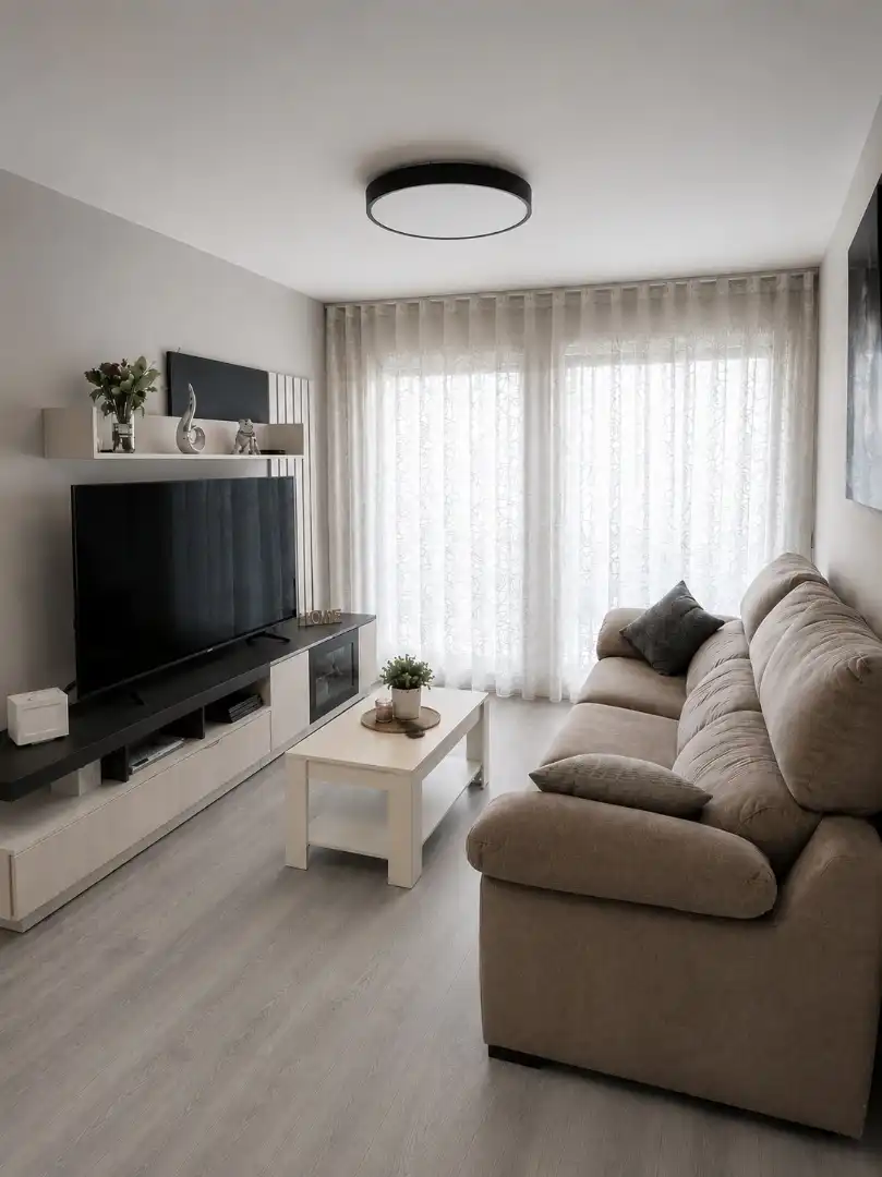 Flat for sale in Paseo Carlos Fernández Casado, 7, San Adrián Living room of Flat for sale in Logroño with Air Conditioner, Heating and Parquet flooring